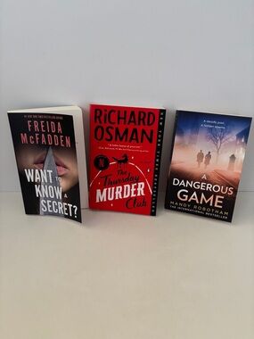 Freida McFadden, Richard Osman and Mandy Robotham Book Bundle
